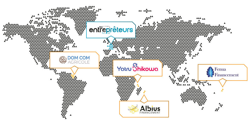Carte des territoires