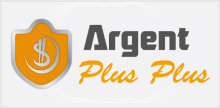 Logo argent plus plus