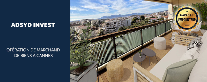 Acquisition et rénovation d'un appartement avenue Isola Bella à Cannes