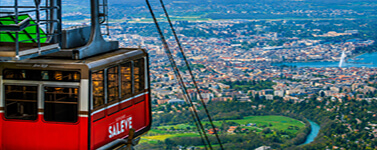 Gaillard vue du ciel